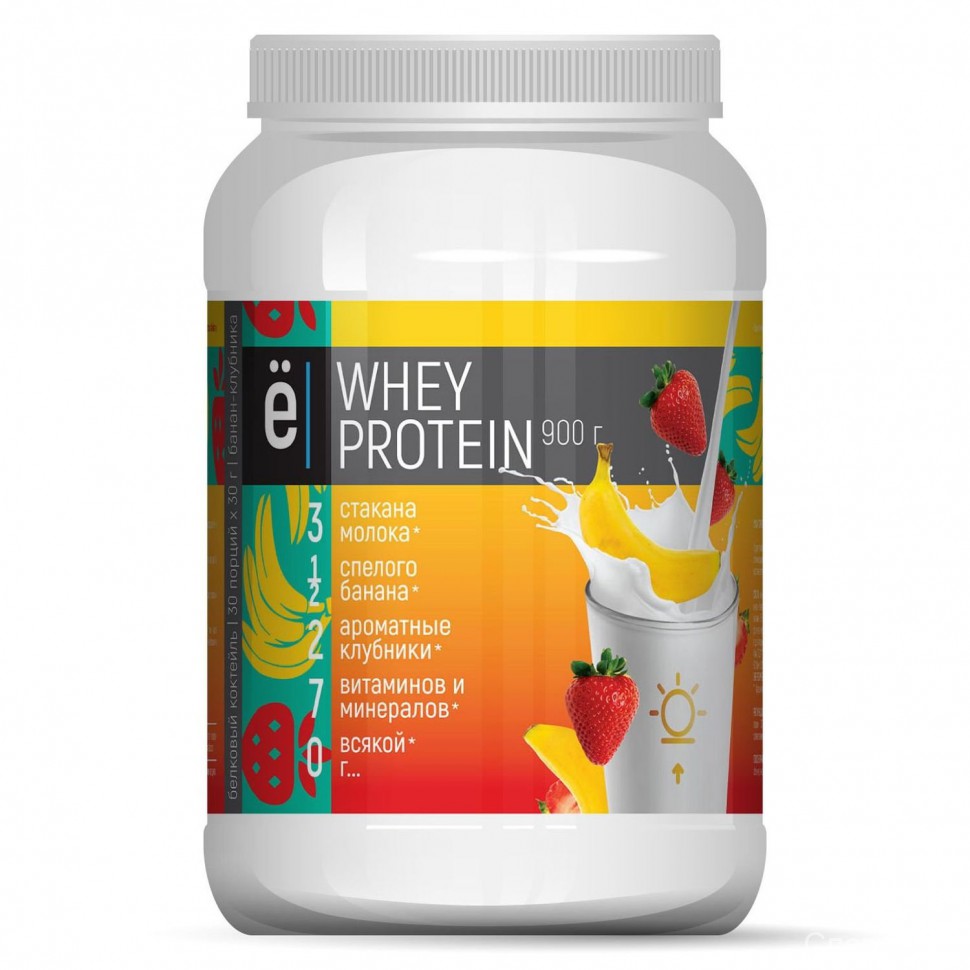 Купить Ё-батон Whey Protein 900гр. по цене 1 250 руб. в интернет магазине  СпортЛайн