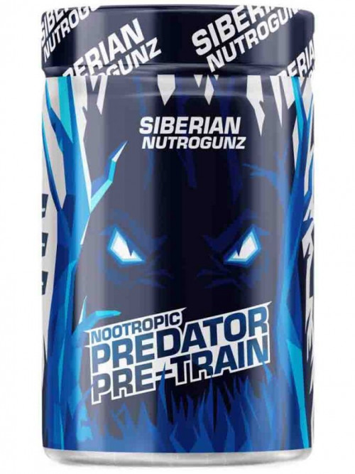 Siberian Nutrogunz Pre-Train Nootropic 225gr PREDATOR PRE-TRAIN от Siberian Nutrogunz предназначен для обеспечения спортсменов необходимыми ингредиентами для достижения максимальных результатов в тренировках. Предтренировочный напиток обеспечивает неиссякаемую энергию и концентрацию, повышает скорость реакции и способность принятия решений.