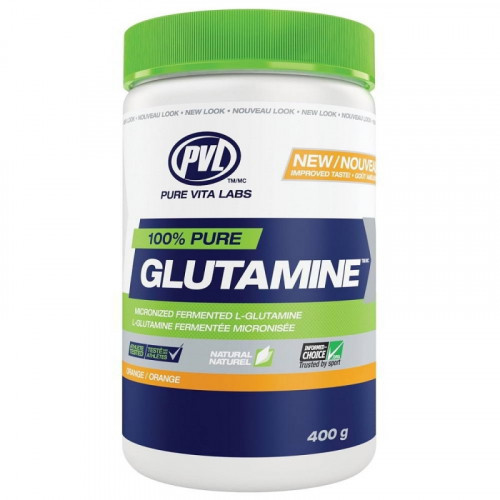 PVL 100% Pure Glutamine 400gr  L-Глютамин
- Стимулирует увеличение объема мышечных клеток
- Способствует быстрому восстановлению
- Улучшает настроение, память, концентрацию внимания
- Укрепляет имунную систему
Количество порций: 80