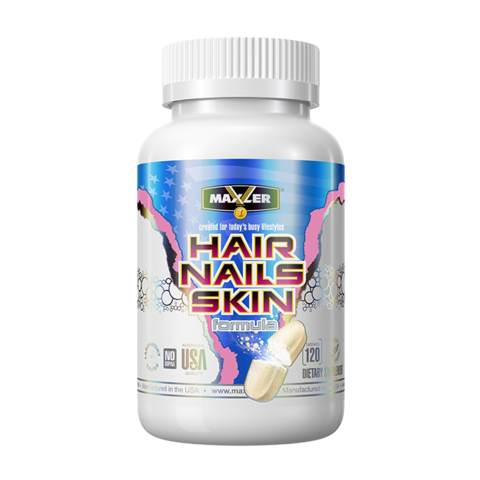 Maxler Hair Nalls ans Skin Formula 60 таб. Maxler Hair, Nails, Skin Formula 60 таб

Для людей ведущих активны образ жизни