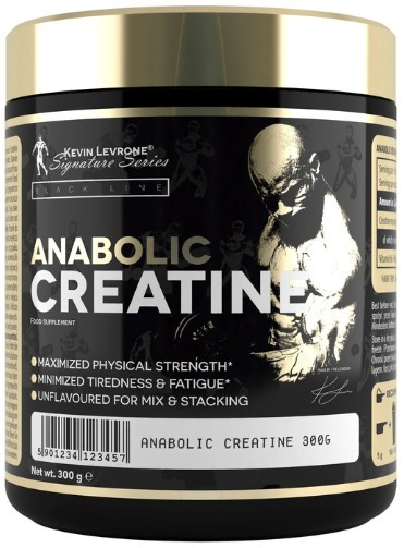 Kevin Levrone Anabolic Creatine 300gr  ​Kevin Levrone Anabolic был обогащен ингредиентами, которые ускоряют наращивание мышечной массы и укрепляют силу. Препарат идеально подходит для наращивания мышечной массы, а высокая доза лучших форм креатина увеличивает силу.