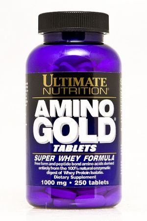 Ultimate Nutrition Amino Gold 1000mg 250tab Употребление аминокислотных добавок — это очень важный фактор улучшения здоровья. Amino Gold Tablets от Ultimate Nutrition также имеет в своем составе аминокислоты, содержащие серу, метионин и цистеин