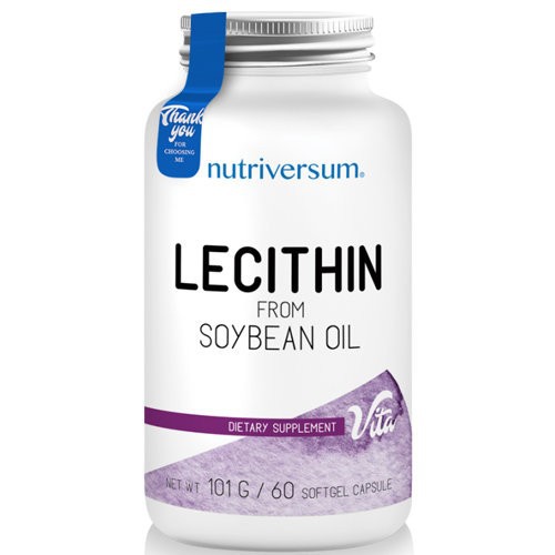 Nutriversum Lecithin 60 caps Почему стоит купить Lecithin от NUTRIVERSUM?
Для производства добавки Lecithin были использованы очищенное соевое масло высшего качества, которое поместили в удобные желатиновые капсулы. Она отлично усваивается, полностью покрывает потребности организма и укрепляет его. В составе добавки нет искусственных или вредных химических соединений.