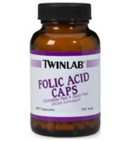Twinlab Folic Acid 200 Caps