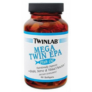 Twinlab Mega twinepa 60 softgels Mega Twin EPA содержит 1200 мг очищенного рыбьего жиры в одной капсуле