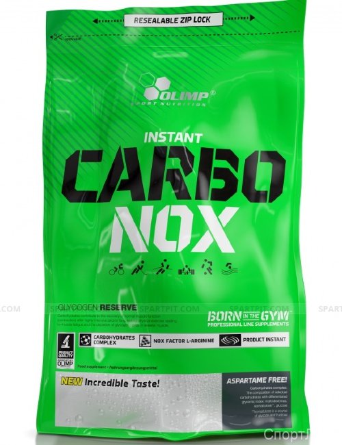 Olimp Carbo Nox 1000 гр Olimp Carbo Nox - это напиток, способный быстро поставить энергию спортсмену! Он содержит углеводы различной длины цепи, что способствует равномерному усвоению и обеспечивает организм топливом на длительный промежуток времени. Olimp Carbo Nox не просто энергетик. Он несет в себе именно те минералы, которые атлет теряет с потом во время тренировок. Olimp Carbo Nox также содержит витамины, особенно важные при интенсивных нагрузках