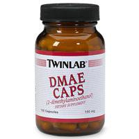 Twinlab DMAE 100caps  DMAE — это вещество, улучшающее память; оно встречается в ряде препаратов, которые известны тем, что стабилизируют клеточные мембраны.