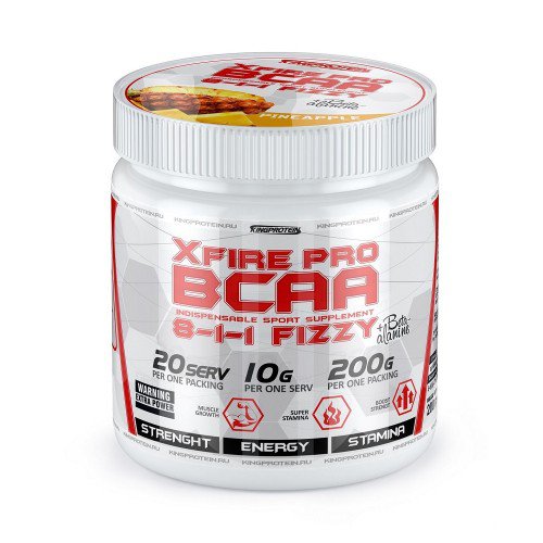 KingP BCAA 8-1-1 XFIRE + Beta Alanine 200 гр. 