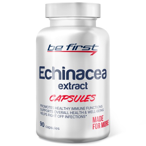 Echinacea Extract Capsules (экстракт эхинацеи) 90 капсул     Облегчает реабилитацию после травм и операций
    Ускоряет восстановление после тренировок
    Повышает иммунитет
