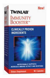 Twinlab Immunity Booster 90 caps mmunity Booster от Twinlab содержит уникальную смесь из клинически проверенных ингредиентов, которые укрепляют иммунную систему.