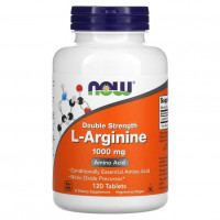 NOW L-Arginine 1000 mg 120 tabs