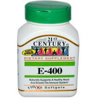 21st Century Vitamin E 400ME  110 Softgels