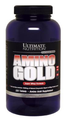 Ultimate Nutrition Amino Gold 1500 мг. 325 таб. Употребление аминокислотных добавок — это очень важный фактор улучшения здоровья. Amino Gold Tablets от Ultimate Nutrition также имеет в своем составе аминокислоты, содержащие серу, метионин и цистеин. Как правило, с возрастом, количество этих двух аминокислот значительно уменьшается. 