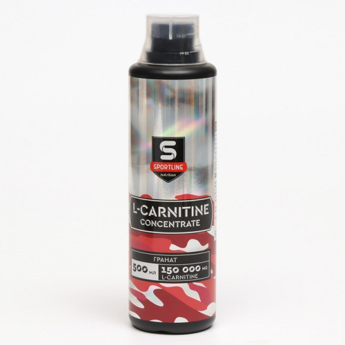 Sportline L-Carnitine 150000 mg 500 мл (50 порций) L-Карнитин оказывает анаболическое, антигипоксическое и антитиреоидное действие, активирует жировой обмен, стимулирует регенерацию, повышает аппетит.