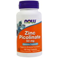 NOW Zink Picolinate 50mg 120 caps